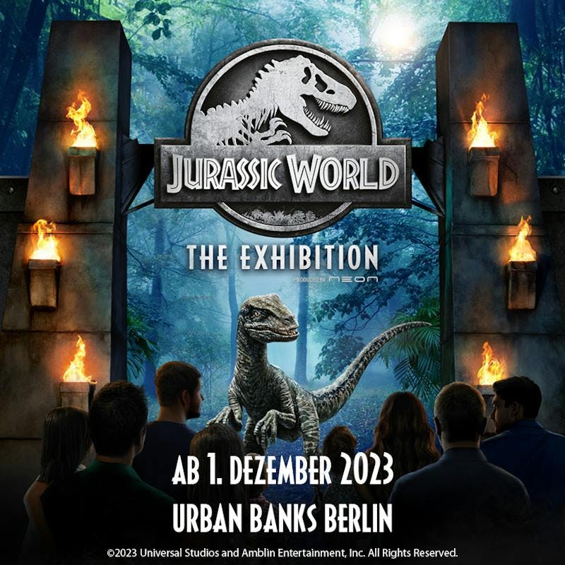 Jurassic World: The Exhibition @ Rathenauhalle 33